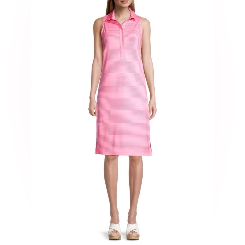 Vineyard Vines Margo Striped Sleeveless Polo Dress Size XS